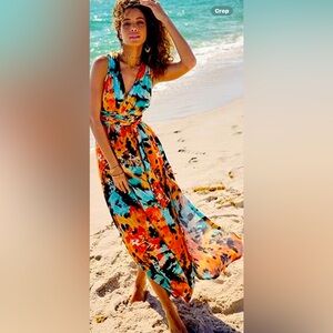VENUS DRESS SUPER SEXY SWIMSUIT COVERUP WRAP STYLE BACKLESS STRETCH MATERIAL